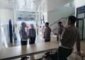 Patroli Obyek Vital, Polsek Sananwetan Sambangi Terminal Patria Pantau Arus Mudik dan Ciptakan Rasa Aman bagi Calon Penumpang