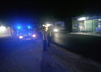 Polsek Ponggok Tingkatkan Patroli Malam, Antisipasi Kriminalitas dan Balap Liar