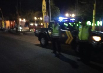 Polsek Wonodadi meningkatkan Giat Patroli Blue Light Antisipasi Konvoi Perguruan Pencak Silat, Balap Liar, Pembobolan Sekolah & 3C
