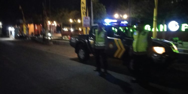 Polsek Wonodadi meningkatkan Giat Patroli Blue Light Antisipasi Konvoi Perguruan Pencak Silat, Balap Liar, Pembobolan Sekolah & 3C